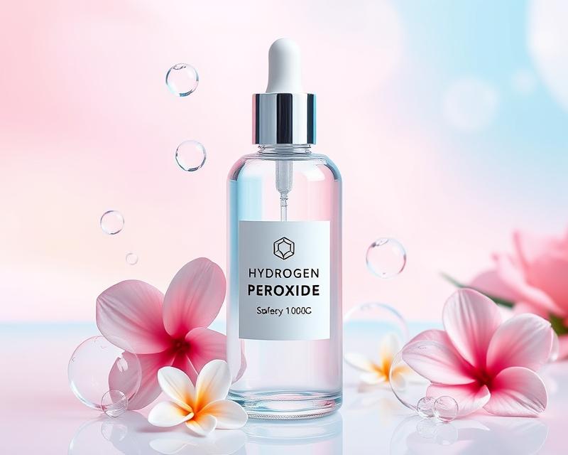 Nadtlenek wodoru w kosmetykach: właściwości, zastosowanie i bezpieczeństwo