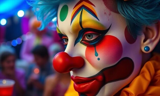 Makijaż klauna krok po kroku: porady i niezbędne kosmetyki