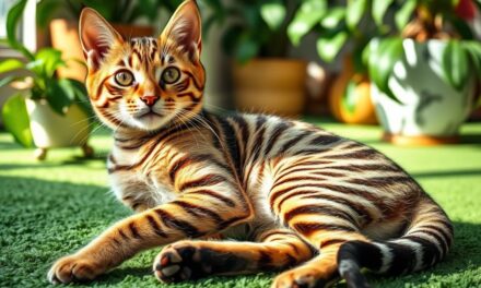 Toyger: charakter, wymagania i zdrowie kota o wyglądzie miniaturowego tygrysa