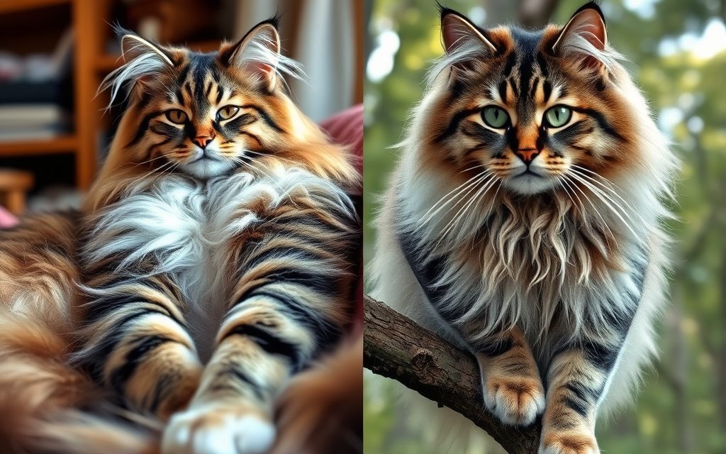 Maine coon czy kot norweski leśny – różnice w charakterze, wielkości i pielęgnacji